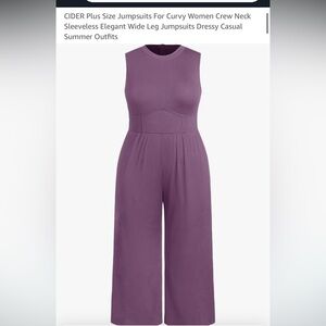 CIDER Plus Size Jumpsuits For Curvy Women